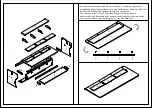 Предварительный просмотр 12 страницы Zaor Combo 61 Desk Assembly Manual