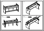 Предварительный просмотр 15 страницы Zaor Combo 61 Desk Assembly Manual