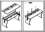 Предварительный просмотр 16 страницы Zaor Combo 61 Desk Assembly Manual