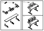 Предварительный просмотр 6 страницы Zaor ComboDesk Combo 61 Sit Stand Assembly Manual