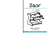 Zaor Miza 49 Flex Assembly Manual preview