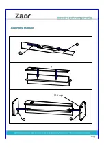 Предварительный просмотр 3 страницы Zaor MIZA V Assembly Instructions