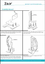 Предварительный просмотр 6 страницы Zaor Miza x2 Assembly Instructions Manual