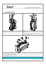 Предварительный просмотр 7 страницы Zaor Miza x2 Assembly Instructions Manual