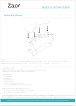 Предварительный просмотр 8 страницы Zaor Miza x2 Assembly Instructions Manual