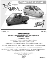 Zap XEBRA ZAPCAR 2009 Owner'S Manual предпросмотр