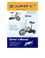 Preview for 1 page of Zap Zappy 3 Pro-Flex Owner'S Manual