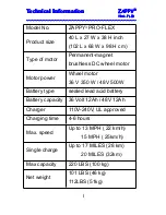 Preview for 3 page of Zap Zappy 3 Pro-Flex Owner'S Manual