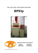 ZAPbp BP93p Operator'S Manual preview