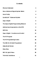 Предварительный просмотр 2 страницы zapco DRC-SL Manual