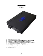 Preview for 20 page of zapco I-Force i-1200 User Manual