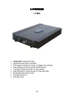 Preview for 29 page of zapco I-Force i-1200 User Manual