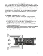 Предварительный просмотр 17 страницы zapco Z-150.2 II Owner'S Manual