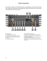 Предварительный просмотр 22 страницы zapco Z-150.2 II Owner'S Manual