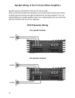 Предварительный просмотр 24 страницы zapco Z-150.2 II Owner'S Manual