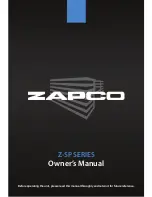 zapco Z-150.2 SP Owner'S Manual предпросмотр