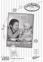 Zapf Creation Baby Annabell 702987 Manual preview