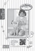 Zapf Creation Baby Annabell 706688 Manual preview