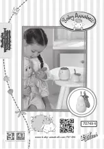 Zapf Creation Baby Annabell Feeding Set Manual preview