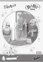 Zapf Creation BABY born 823583 Instructions For Use Manual preview