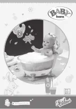 Zapf Creation BABY born Bathtub Manual preview