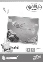 Zapf Creation BABY Born Mermaid Manual preview