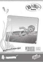 Preview for 1 page of Zapf Creation BABY born My First Swim Girl 827901 Manual