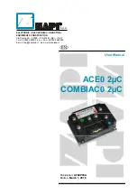 Preview for 1 page of Zapi ACE0 2mC User Manual