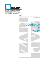 Предварительный просмотр 1 страницы Zapi COMBI AC0 User Manual