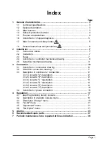 Zapi COMBI SEM-1 Operating And Users Manual preview