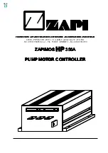 Zapi ZAPIMOS HP 350A Manual предпросмотр