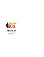 Preview for 12 page of ZappBug Oven 2 Owner'S Manual