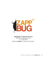 Preview for 13 page of ZappBug Oven Owner'S Manual