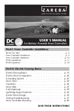 Zareba B10LI User Manual предпросмотр