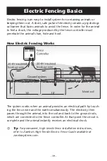 Предварительный просмотр 19 страницы Zareba B10LI User Manual