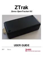 Zares ZTrak User Manual preview