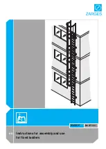 Предварительный просмотр 1 страницы zarges 41286 Instructions For Assembly And Use