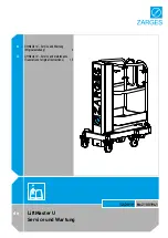 zarges LiftMaster U Service And Maintenance Manual preview