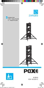 zarges PAXTower 3T 5535102 Instruction Manual preview