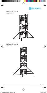 Предварительный просмотр 9 страницы zarges PAXTower 3T 5535122 Instruction Manual