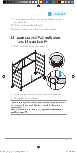 Предварительный просмотр 17 страницы zarges PAXTower 3T 5535122 Instruction Manual