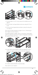 Предварительный просмотр 25 страницы zarges PAXTower 3T 5535122 Instruction Manual