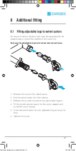 Предварительный просмотр 27 страницы zarges PAXTower 3T 5535122 Instruction Manual