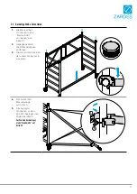 Предварительный просмотр 11 страницы zarges PaxTower S-PLUS 1T Assembly And Use Instructions