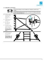 Предварительный просмотр 17 страницы zarges PaxTower S-PLUS 1T Assembly And Use Instructions