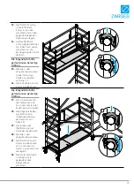 Предварительный просмотр 19 страницы zarges PaxTower S-PLUS 1T Assembly And Use Instructions