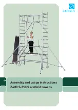 Preview for 1 page of zarges Z 600 S-PLUS Assembly And Usage Instructions