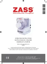 Предварительный просмотр 1 страницы Zass ZPM 01 Operating Instructions Manual