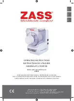 Preview for 1 page of Zass ZPM 01 Operating Instructions Manual