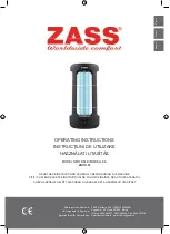 Zass ZUVS 01 Operating Instructions Manual предпросмотр